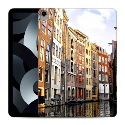 Дизайнерский силиконовый с усиленными углами чехол для Ipad 10.9 (2022) амстердам