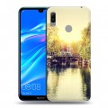 Дизайнерский пластиковый чехол для Huawei Y6 (2019) амстердам