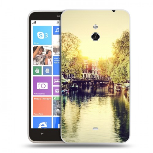 Дизайнерский пластиковый чехол для Nokia Lumia 1320 амстердам