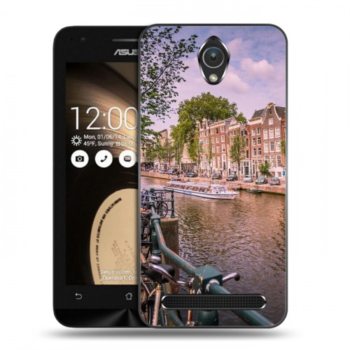Дизайнерский силиконовый чехол для ASUS Zenfone Go амстердам