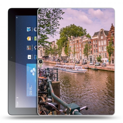 Дизайнерский силиконовый чехол для Huawei MediaPad M2 10 амстердам