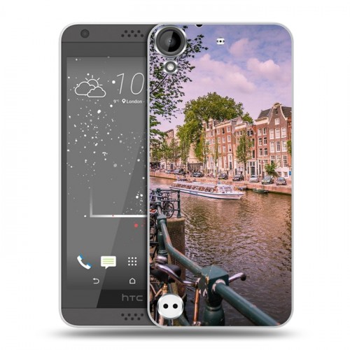 Дизайнерский пластиковый чехол для HTC Desire 530 амстердам