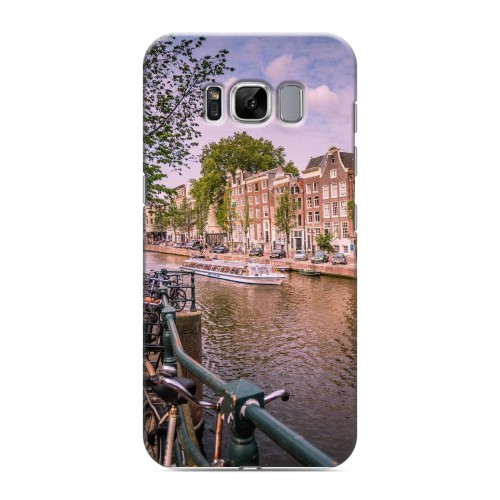 Дизайнерский силиконовый чехол для Samsung Galaxy S8 амстердам