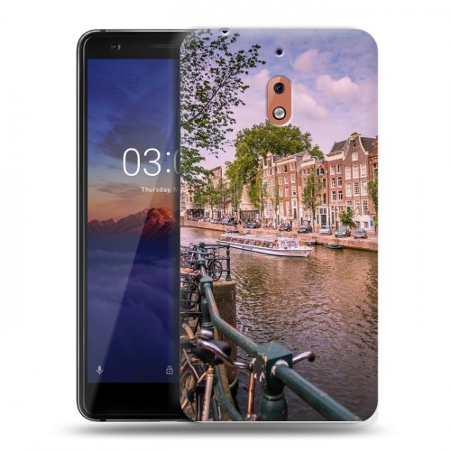 Дизайнерский силиконовый чехол для Nokia 2.1 амстердам