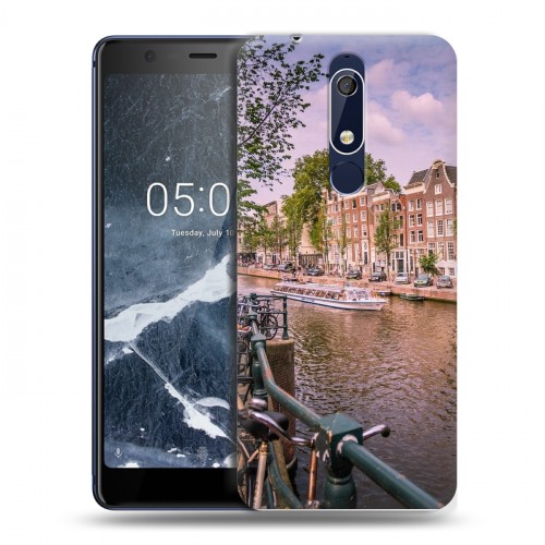 Дизайнерский пластиковый чехол для Nokia 5.1 амстердам