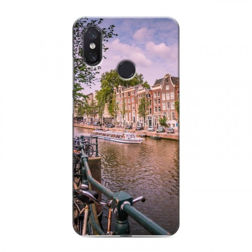 Дизайнерский пластиковый чехол для Xiaomi Mi8 амстердам