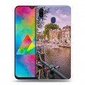 Дизайнерский пластиковый чехол для Samsung Galaxy M20 амстердам