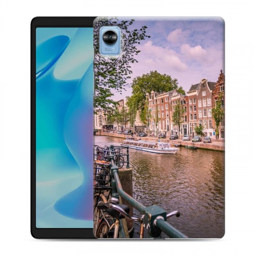Дизайнерский силиконовый чехол для Realme Pad Mini амстердам