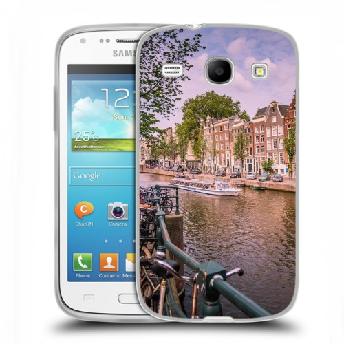 Дизайнерский пластиковый чехол для Samsung Galaxy Core амстердам