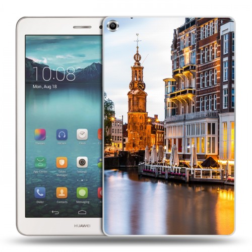 Дизайнерский силиконовый чехол для Huawei MediaPad T1 8.0 амстердам