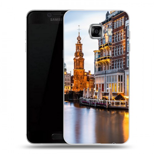 Дизайнерский пластиковый чехол для Samsung Galaxy C5 амстердам