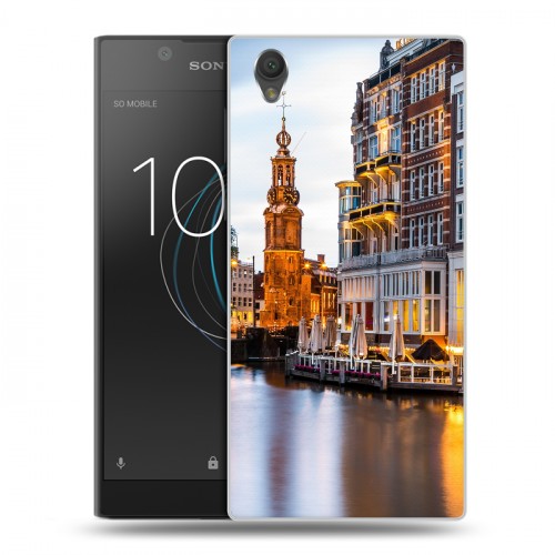 Дизайнерский пластиковый чехол для Sony Xperia L1 амстердам