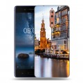 Дизайнерский пластиковый чехол для Nokia 8 амстердам