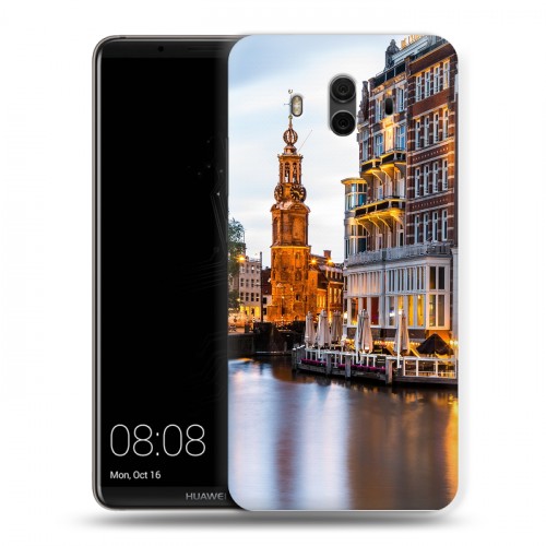 Дизайнерский пластиковый чехол для Huawei Mate 10 амстердам