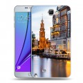 Дизайнерский пластиковый чехол для Samsung Galaxy Note 2 амстердам