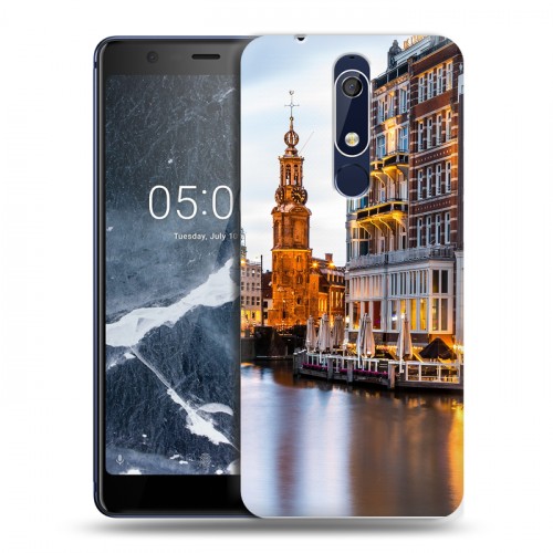 Дизайнерский пластиковый чехол для Nokia 5.1 амстердам