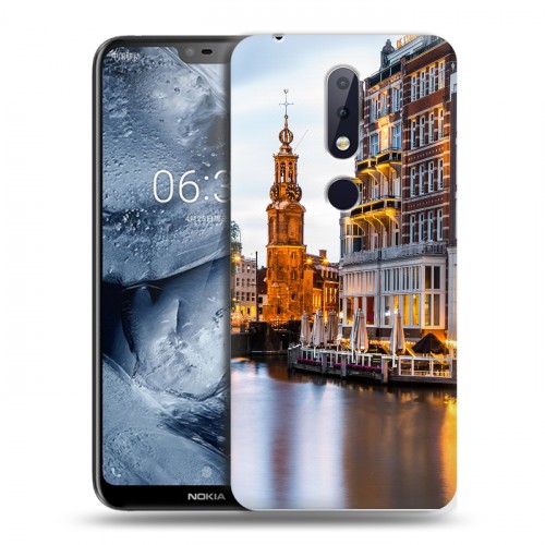 Дизайнерский пластиковый чехол для Nokia 6.1 Plus амстердам