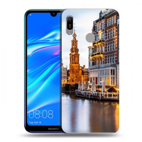 Дизайнерский пластиковый чехол для Huawei Y6 (2019) амстердам