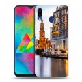 Дизайнерский пластиковый чехол для Samsung Galaxy M20 амстердам