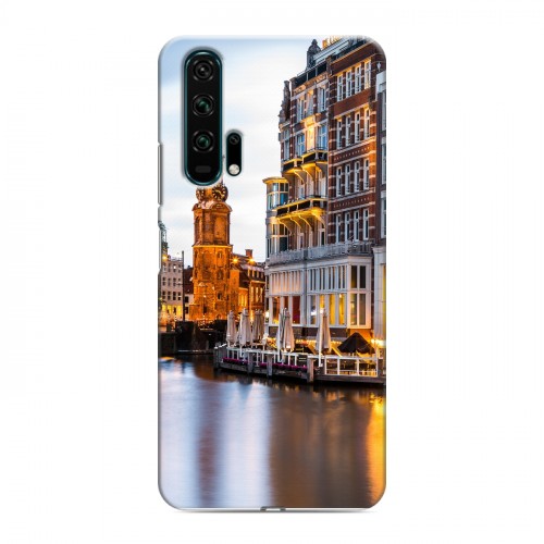 Дизайнерский силиконовый чехол для Huawei Honor 20 Pro амстердам