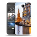 Дизайнерский пластиковый чехол для HTC Desire 300 амстердам