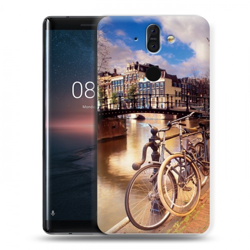 Дизайнерский силиконовый чехол для Nokia 8 Sirocco амстердам