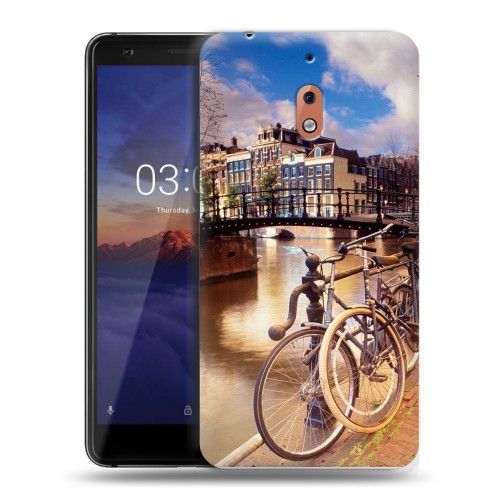 Дизайнерский силиконовый чехол для Nokia 2.1 амстердам