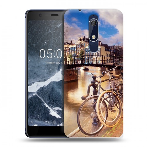 Дизайнерский пластиковый чехол для Nokia 5.1 амстердам