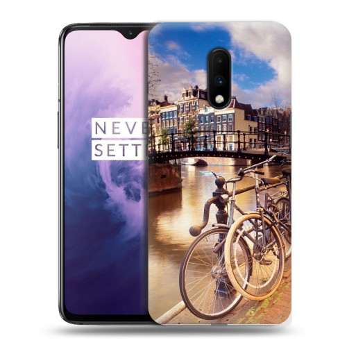 Дизайнерский пластиковый чехол для OnePlus 7 амстердам