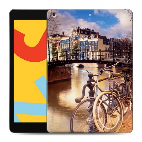 Дизайнерский силиконовый чехол для Ipad 10.2 (2019) амстердам