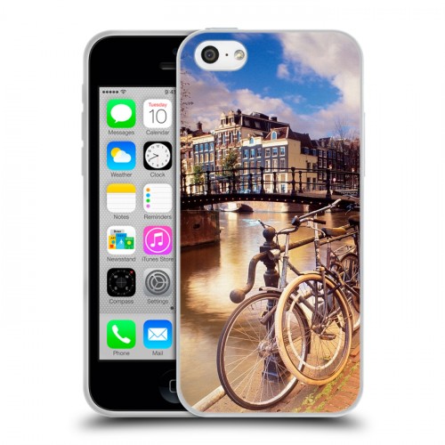 Дизайнерский пластиковый чехол для Iphone 5c амстердам