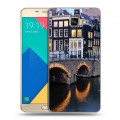 Дизайнерский силиконовый чехол для Samsung Galaxy A9 амстердам