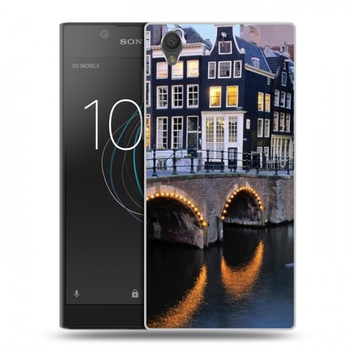 Дизайнерский пластиковый чехол для Sony Xperia L1 амстердам