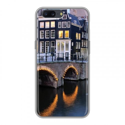 Дизайнерский пластиковый чехол для OnePlus 5 амстердам