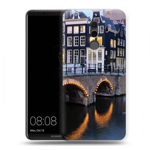 Дизайнерский пластиковый чехол для Huawei Mate 10 Pro амстердам