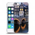 Дизайнерский пластиковый чехол для Iphone 5s амстердам