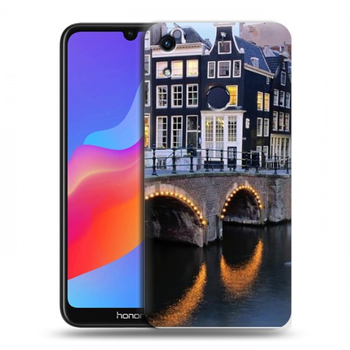 Дизайнерский пластиковый чехол для Huawei Honor 8A амстердам