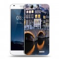 Дизайнерский силиконовый чехол для Huawei Ascend G7 амстердам