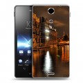 Дизайнерский пластиковый чехол для Sony Xperia TX амстердам