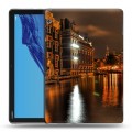 Дизайнерский силиконовый с усиленными углами чехол для Huawei MediaPad T5 амстердам