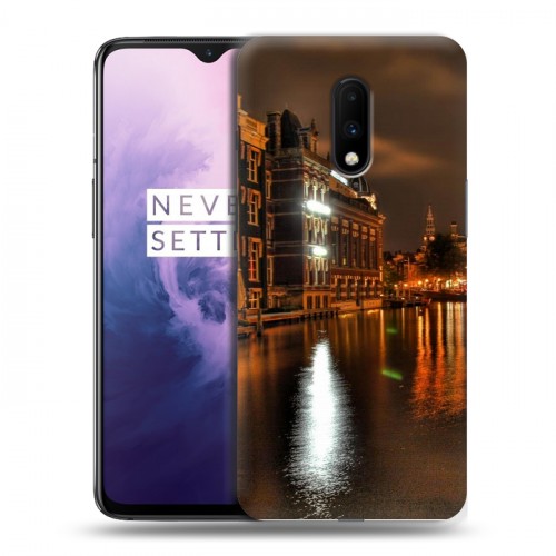 Дизайнерский пластиковый чехол для OnePlus 7 амстердам