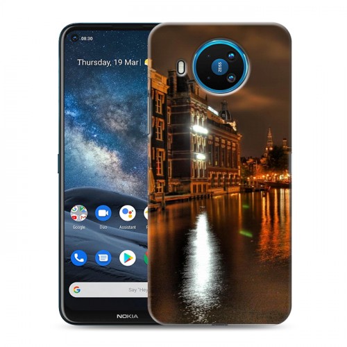 Дизайнерский силиконовый чехол для Nokia 8.3 амстердам