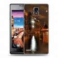 Дизайнерский пластиковый чехол для Huawei Ascend P1 амстердам