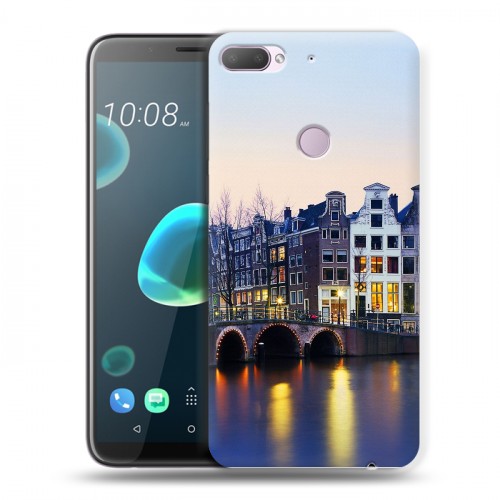 Дизайнерский пластиковый чехол для HTC Desire 12 Plus амстердам