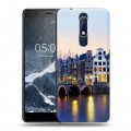 Дизайнерский пластиковый чехол для Nokia 5.1 амстердам