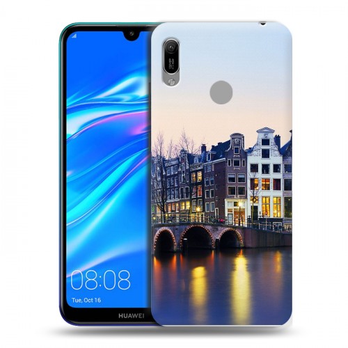 Дизайнерский пластиковый чехол для Huawei Y6 (2019) амстердам