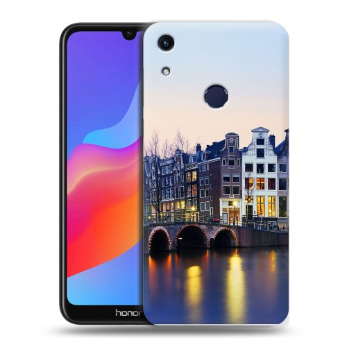Дизайнерский пластиковый чехол для Huawei Honor 8A амстердам