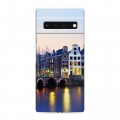 Дизайнерский силиконовый с усиленными углами чехол для Google Pixel 6 Pro амстердам