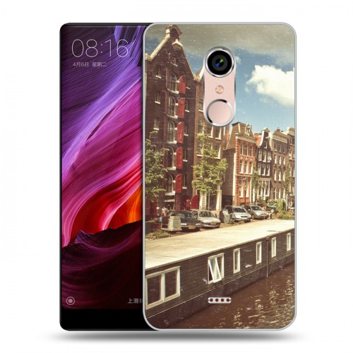 Дизайнерский силиконовый чехол для BQ Strike Selfie Max амстердам