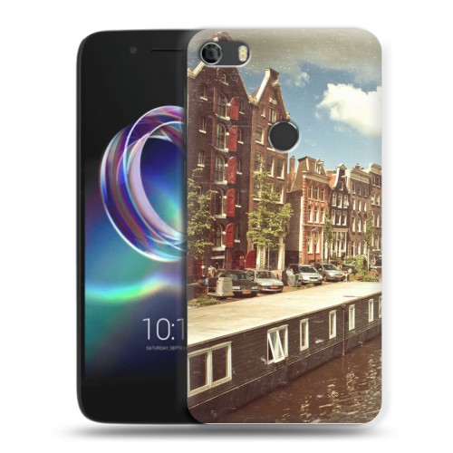 Дизайнерский силиконовый чехол для Alcatel Idol 5 амстердам